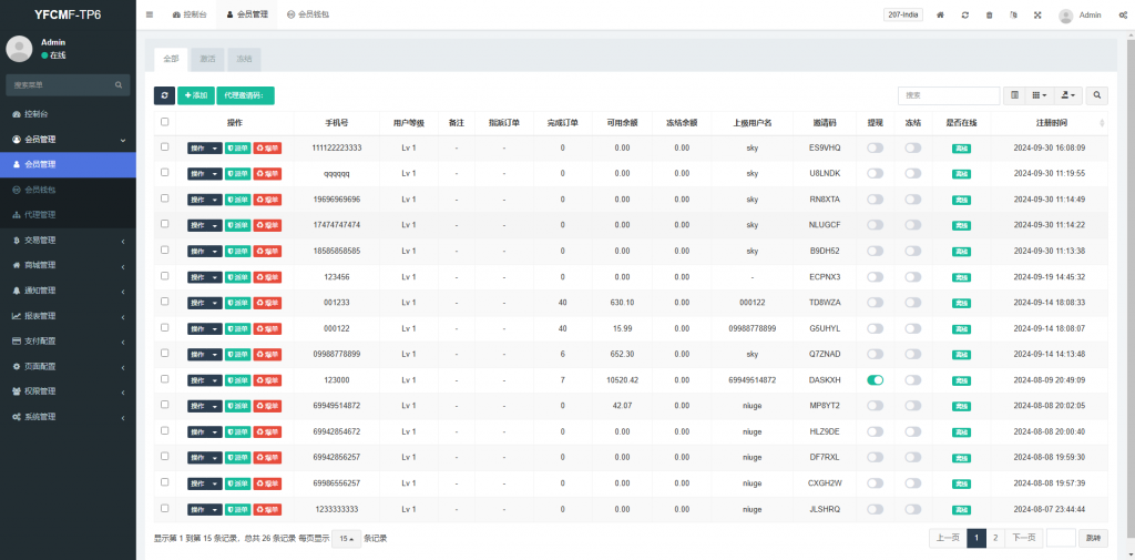 图片[13]开原源码|源码搭建|精品源码|海外刷单|交易所|区块链|理财产品全新定制 前端uniapp 刷单系统 多语言 开发后端TP 全开源 带源码教程