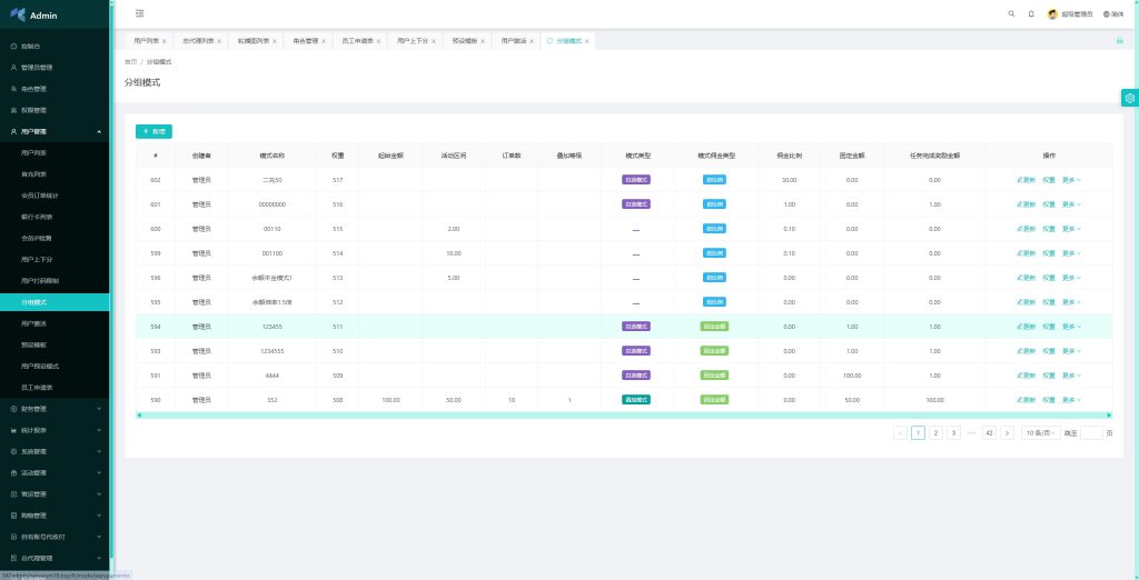 海外抢单刷单系统/手动派单/分组模式/余额宝/总代理/代理